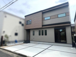 草津市上笠、新築一戸建ての画像です