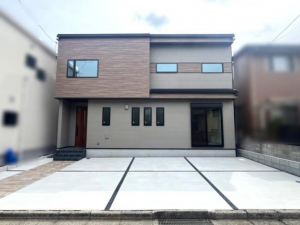 草津市上笠、新築一戸建ての画像です