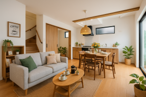 草津市上笠、新築一戸建ての画像です