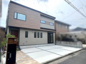 草津市上笠、新築一戸建ての画像です