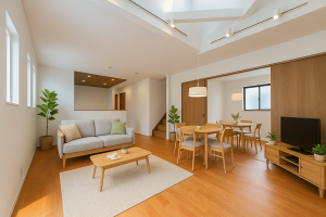 草津市上笠、新築一戸建ての画像です