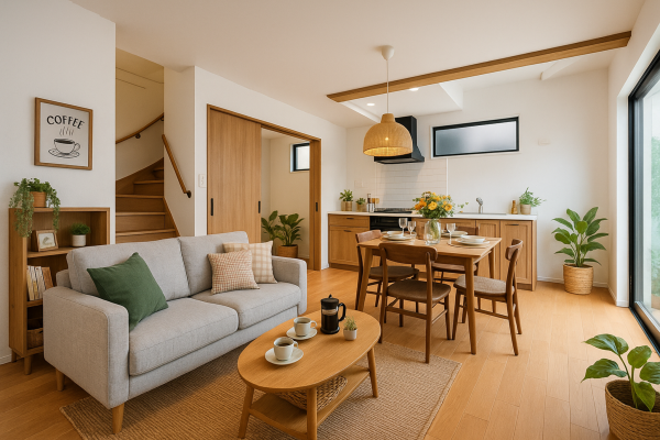 草津市上笠、新築一戸建ての画像です