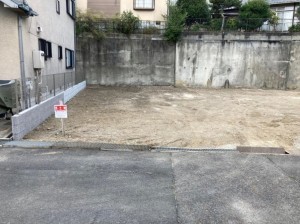大津市湖城が丘、土地の画像です