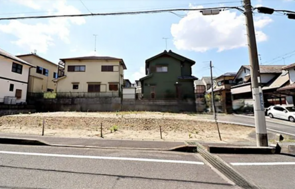 大津市一里山、土地の画像です