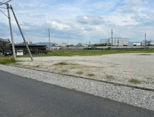 草津市南笠町、土地の画像です