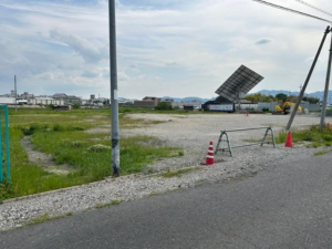 草津市南笠町、土地の画像です
