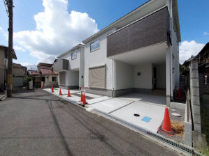 大津市錦織、新築一戸建ての画像です