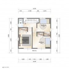 大津市大平、土地の画像です
