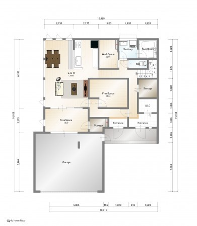 草津市追分、土地の画像です