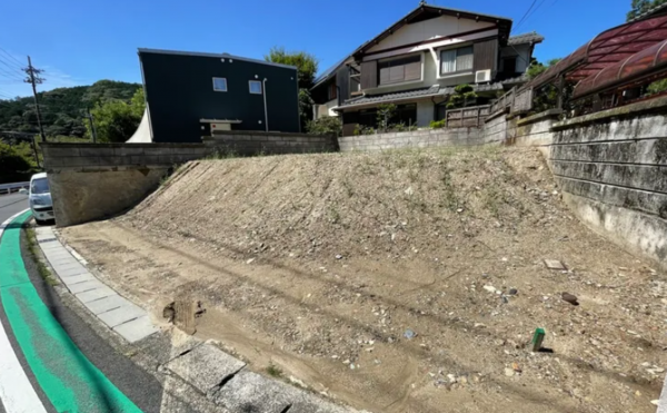 大津市瀬田、土地の画像です