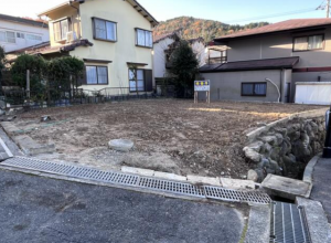 大津市若葉台、土地の画像です