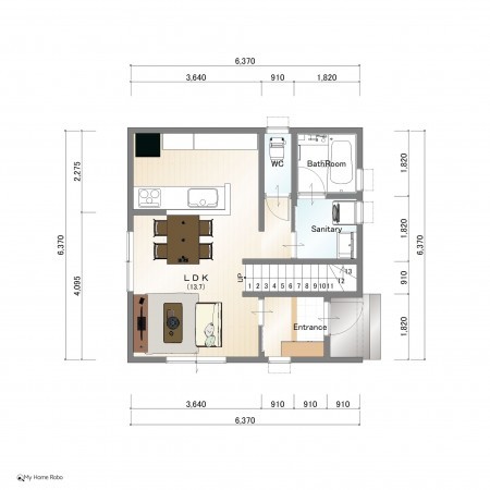 大津市堅田、土地の画像です