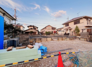 草津市平井、新築一戸建ての画像です