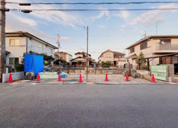 草津市平井、新築一戸建ての画像です