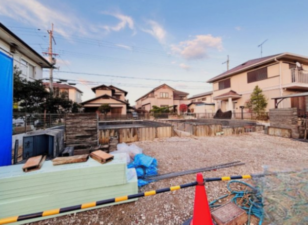 草津市平井、新築一戸建ての画像です