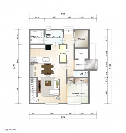 湖南市柑子袋西、土地の画像です