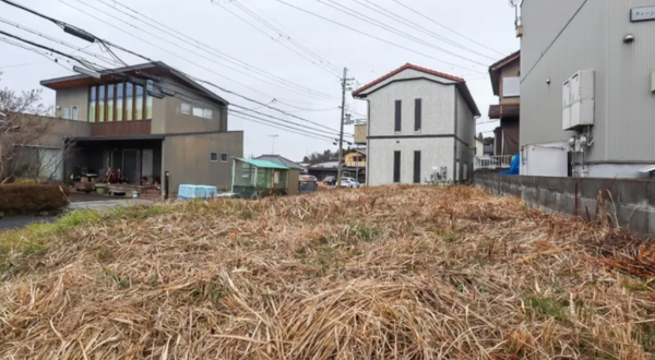 甲賀市水口町、土地の画像です