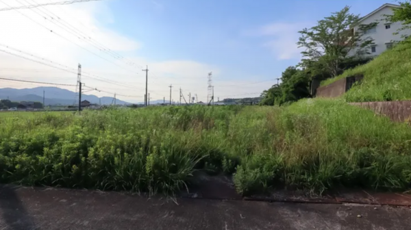 甲賀市甲南町、土地の画像です