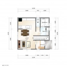 甲賀市甲南町、土地の画像です