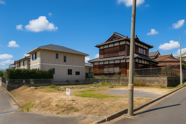 湖南市下田、土地の画像です
