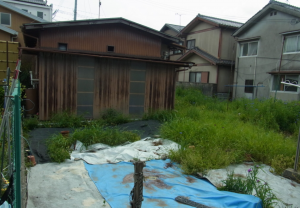 甲賀市水口町、土地の画像です