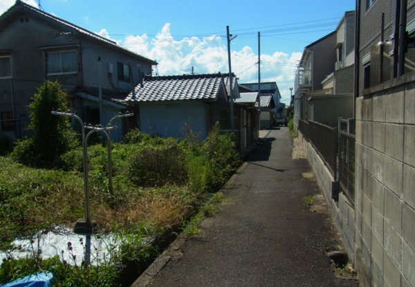 甲賀市水口町、土地の画像です