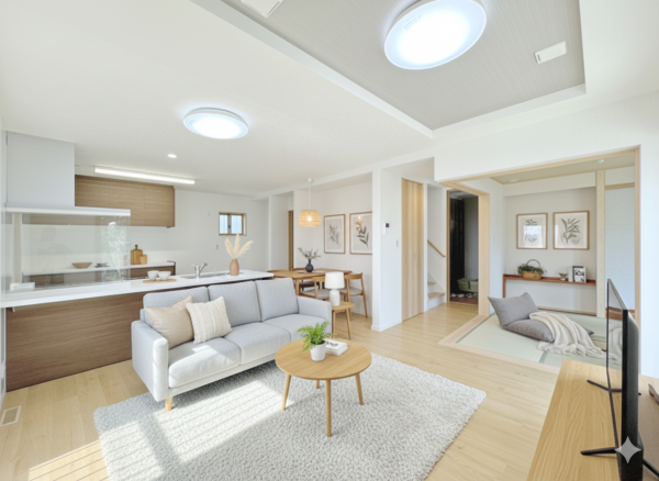 甲賀市水口町、新築一戸建ての画像です