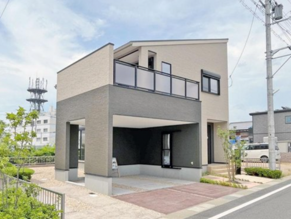 甲賀市水口町、新築一戸建ての画像です