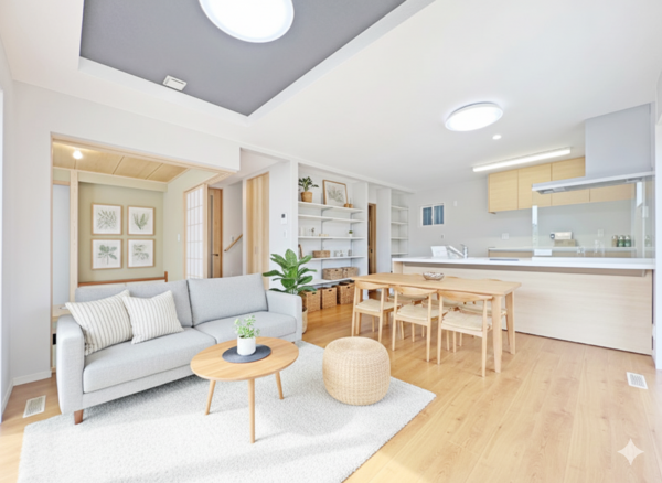 甲賀市水口町、新築一戸建ての画像です