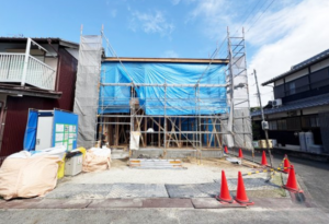 甲賀市水口町、新築一戸建ての画像です