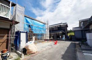 甲賀市水口町、新築一戸建ての画像です