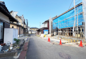甲賀市水口町、新築一戸建ての画像です