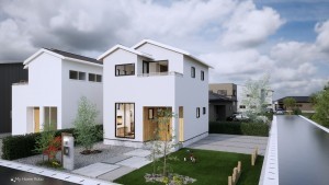 大津市本堅田、土地の画像です