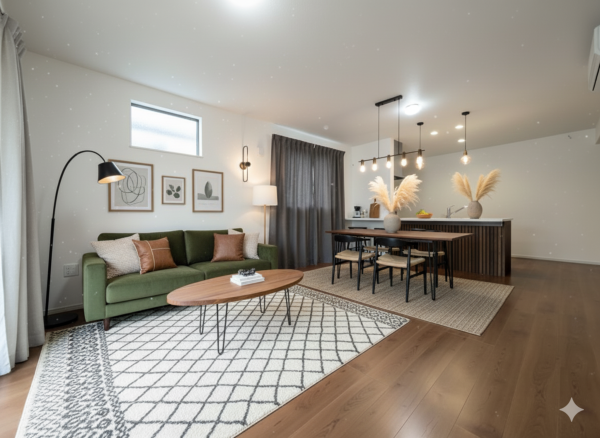 草津市上笠、新築一戸建ての画像です