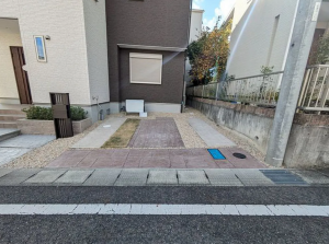 大津市坂本、新築一戸建ての画像です