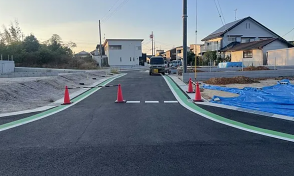 草津市追分、土地の画像です