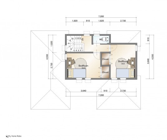 大津市堅田、土地の画像です