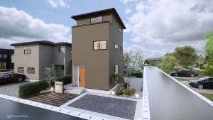 草津市追分、土地の画像です