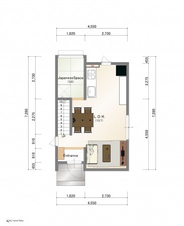 草津市追分、土地の画像です