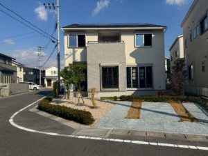 甲賀市水口町、新築一戸建ての画像です