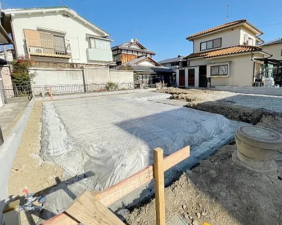 草津市矢橋町、新築一戸建ての画像です