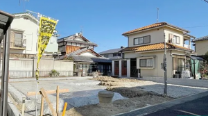 草津市矢橋町、新築一戸建ての画像です