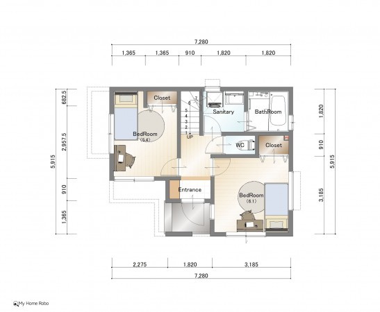 草津市追分、土地の画像です