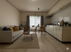 大津市打出浜、マンションの画像です