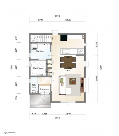 草津市上笠、土地の画像です
