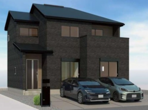 草津市南笠東、新築一戸建ての画像です