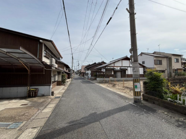 大津市松本、土地の画像です