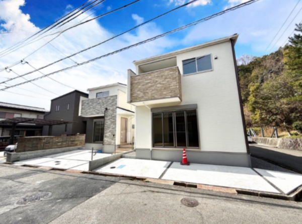 大津市鶴の里、新築一戸建ての画像です