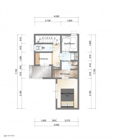 草津市南笠町、土地の画像です