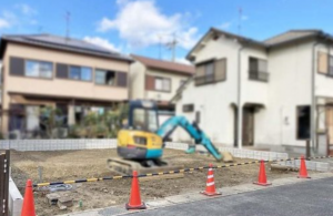 大津市雄琴、新築一戸建ての画像です